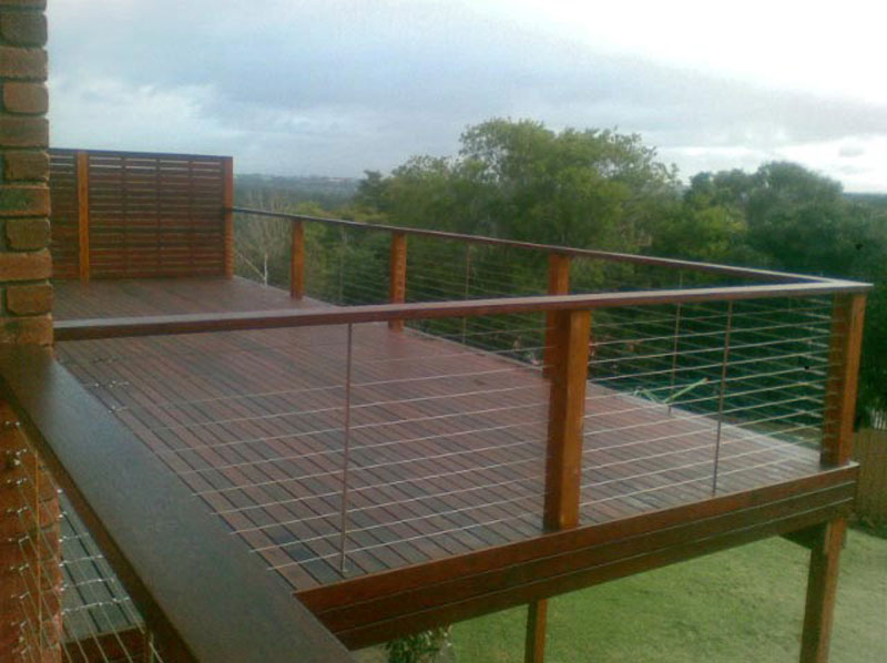 90mm Merbeau deck/stainless wire and fittings Greensborough